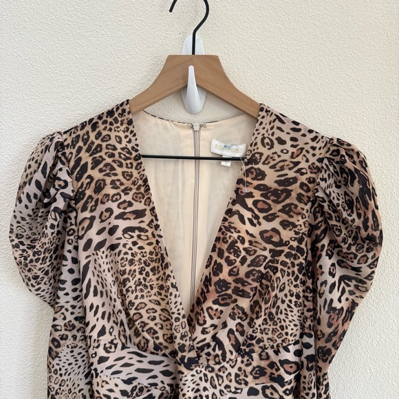 Ronny Kobo Bernadette Maxi Dress In Leopard S - Picture 5 of 10